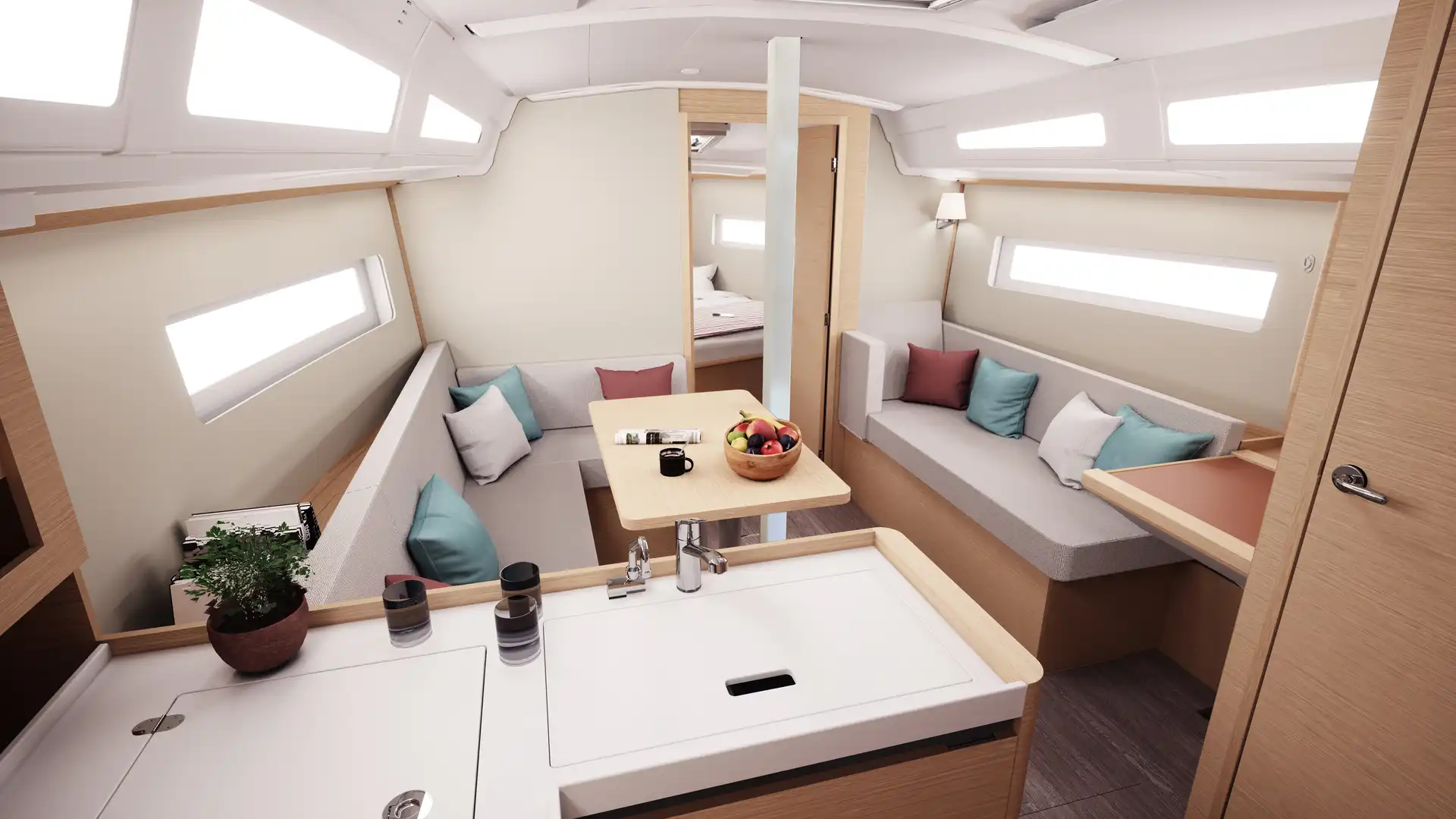 Sun Odyssey 380 Image Details Interior